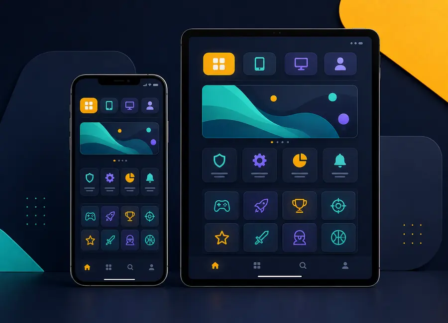 91 App mobile interface and device access